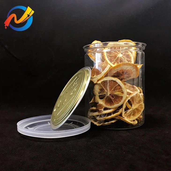 pet can plastic pop top cans for food with easy open lid (5)