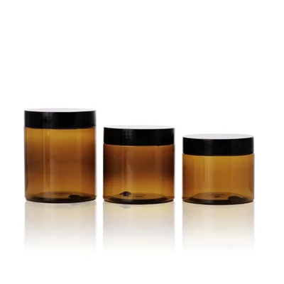 Empty Plastic Pet Cream Jar 50ml 100ml Cream Packaging best