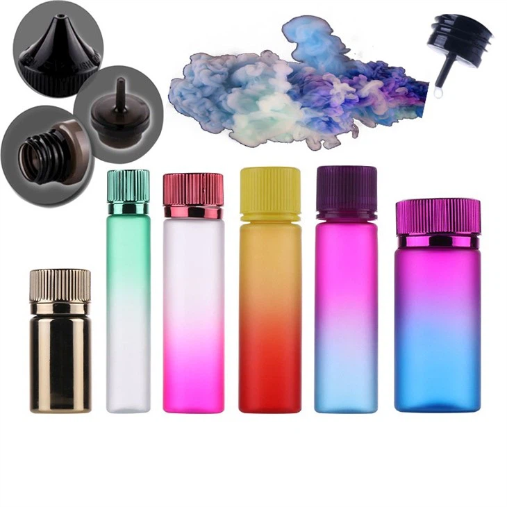 PET Plastic Squeeze Liquid Bottle With CRC Cap