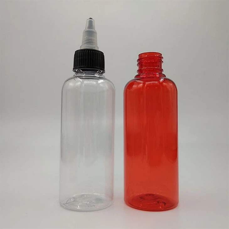 Plastic Pet 100ml Squeeze Dropper Bottle