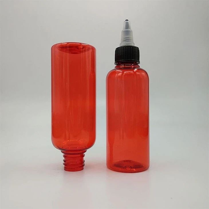 Plastic Pet 100ml Squeeze Dropper Bottle