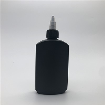 Ampolla comptagotes negra per a tinta, lubricant, cola