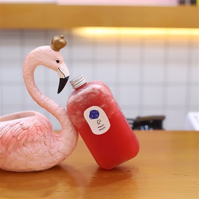 Ampolles d'embalatge de begudes de plàstic per a mascotes amb tapes d'alumini