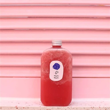 Ampolles de plàstic amb tapa d'alumini