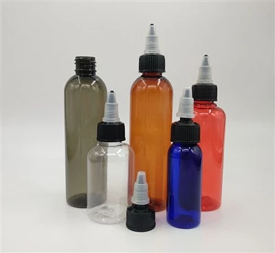 Robable de 2 oz Bottle de plàstic buit amb gorra de gir