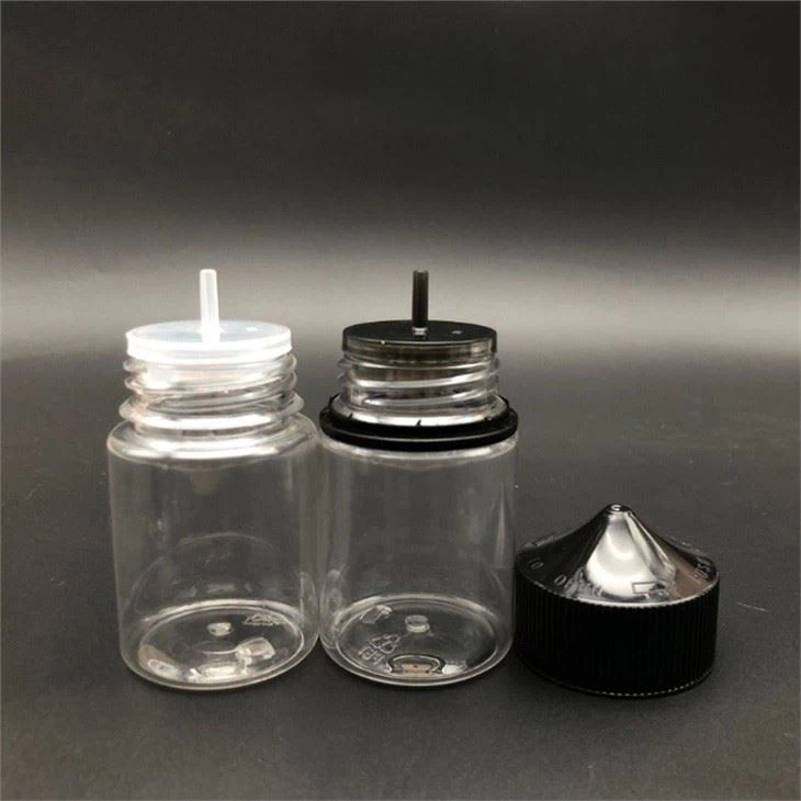 Hot Sale 60ml Plastic Electronic Cigarettes Liquid Bottles